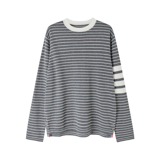 Chunky knit lapel sweater(副本) THOM TREND