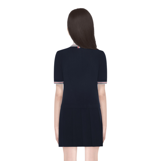 Women's short sleeve knitted dress(副本) THOM TREND