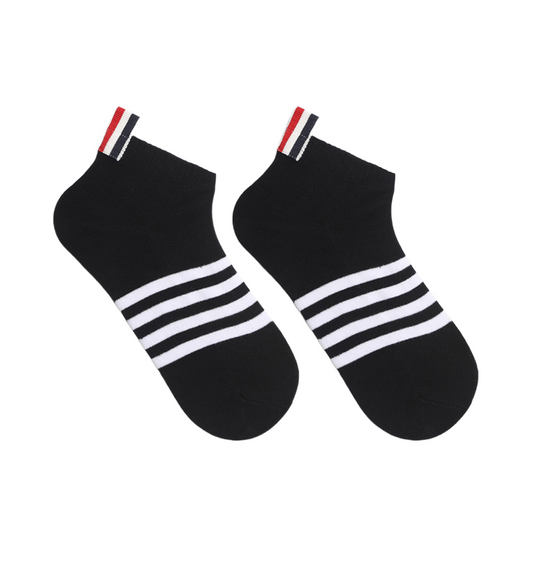 Four-bar striped boat socks THOM TREND