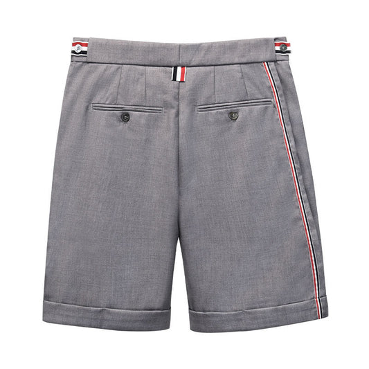 2025SS Men's striped suit shorts THOM TREND