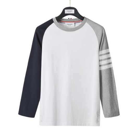 Men's long sleeve lapel T-shirt(副本) THOM TREND