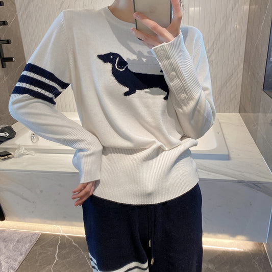 2025SS Stickman Pullover Sweater(副本) THOM TREND