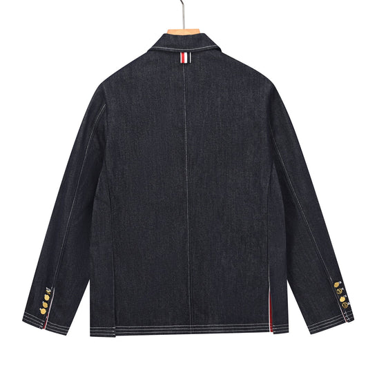 2025SS denim lapel jacket THOM TREND
