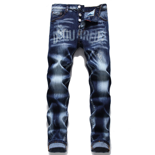 New-DSQ2 2024ss printing Jeans