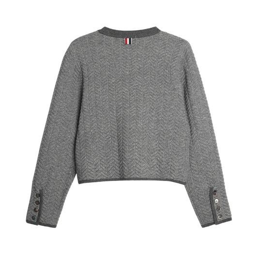 2025SS Women's diamond short coat THOM TREND