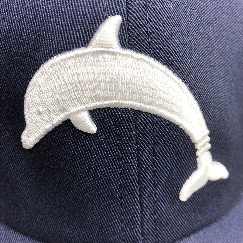 Dolphin embroidered baseball cap THOM TREND