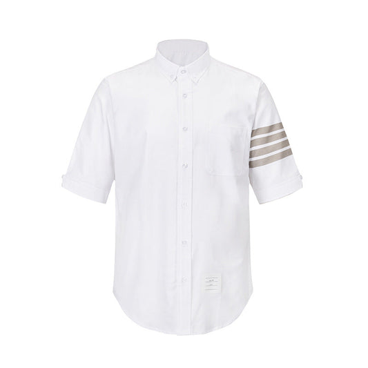 Double sleeve stripes Short shirt(复制) THOM TREND