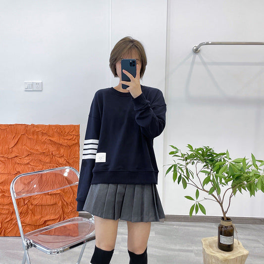 women's four stripe T-shirt sweater(复制) THOM TREND