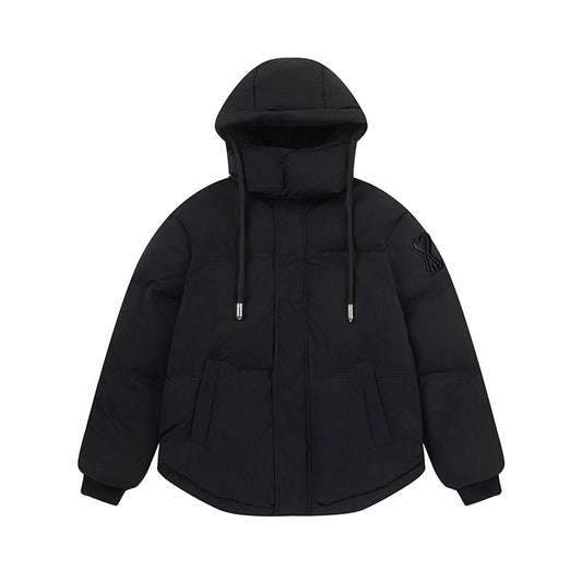 AMI PARIS Unisex Down Jacket - Premium Lightweight Winter Coat