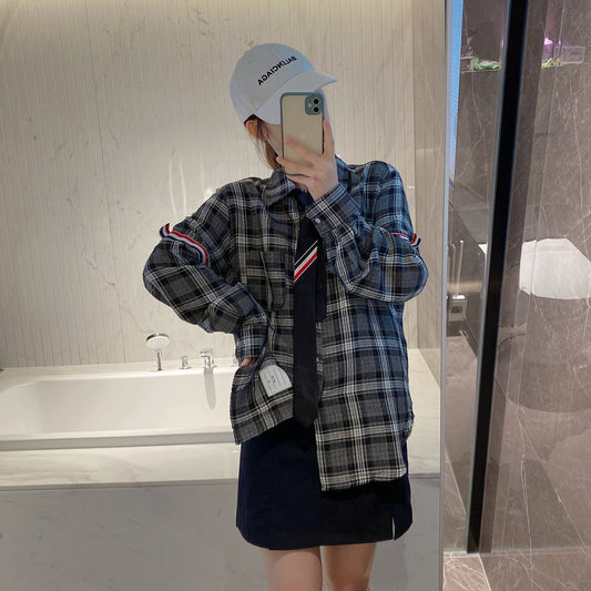 V-neck knitted cardigan(复制) THOM TREND