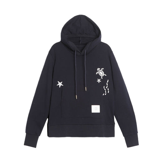 Animal embroidery Hoodie THOM TREND