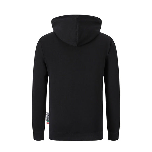 2025SS Embroidery Black Hoodie