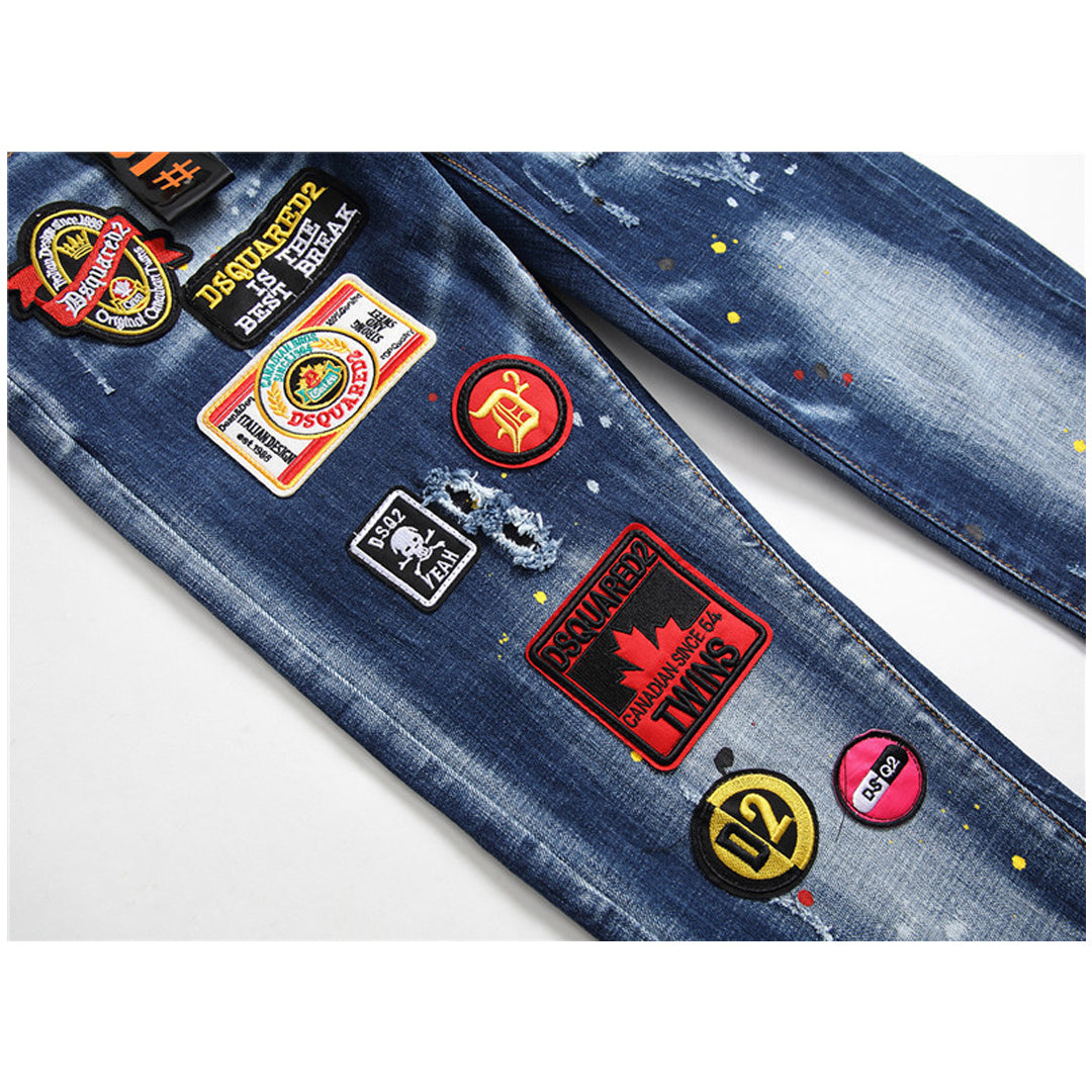 New-DSQ2 2026ss Ripped Jeans