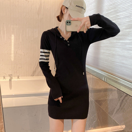 Contrast hem wool short skirt(复制) THOM TREND