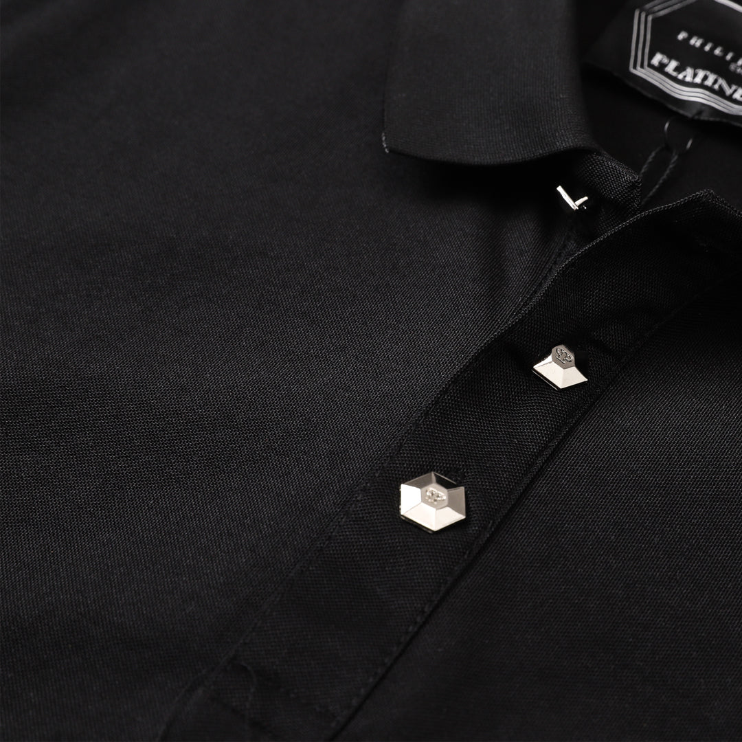SOLO-2024ss White POLO shirt