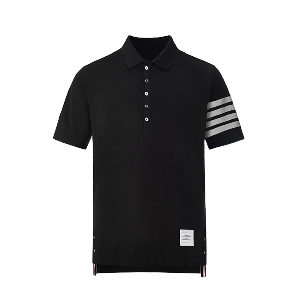 4-Bar Signature Cotton Polo Shirt - Japanese Made