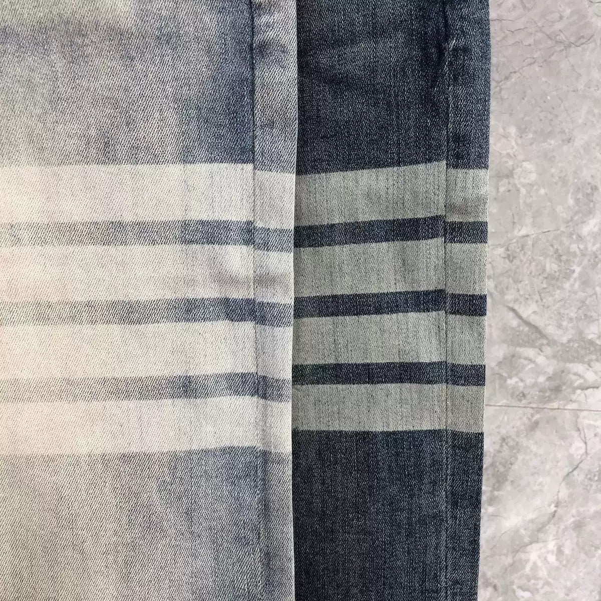 Thom Browne Embroidered Cotton Jenas