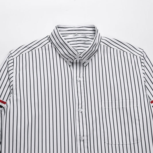 Thom Browne Black Stripes Shirt