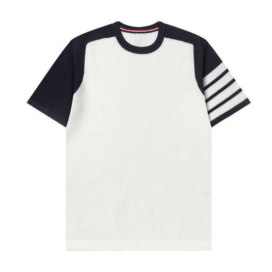 Color patchwork T-shirt(副本) THOM TREND