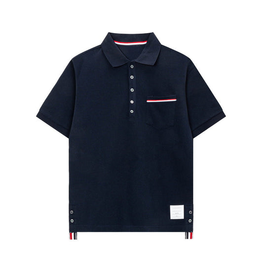 Unisex Water Ripple Crew Neck T-Shirt(副本) THOM TREND