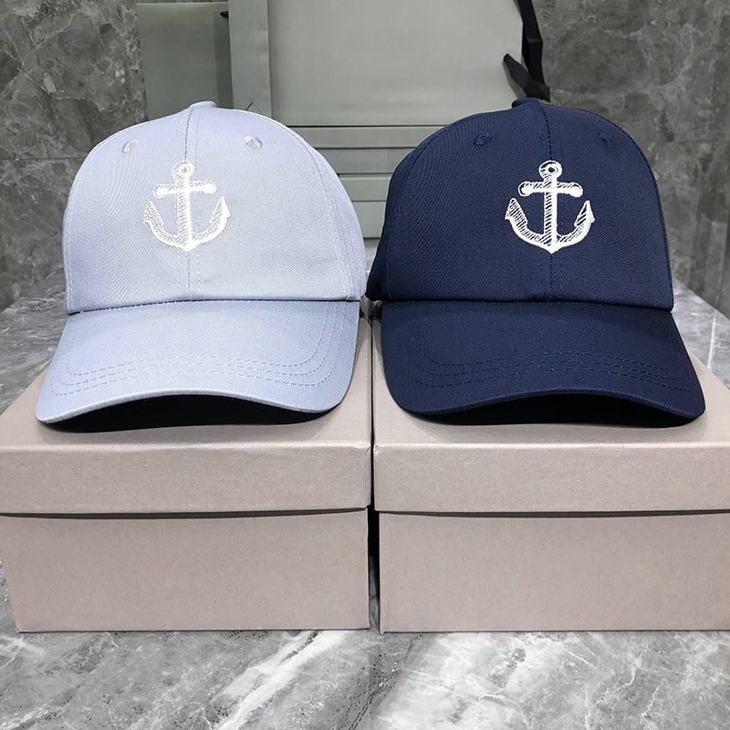 Anchor embroidered baseball cap THOM TREND