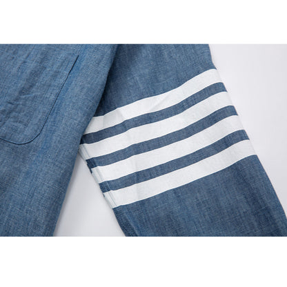 THOM 2025 Spring Summer Men's Oxford Cotton Shirt | Made in Japan