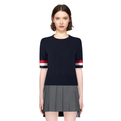 Women's Knitted Wool POLO Shirt（副本） THOM TREND