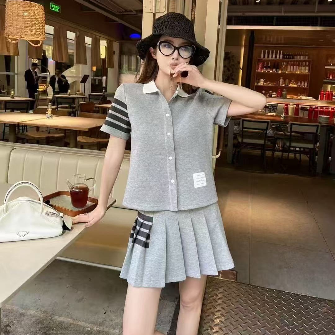 Puppy embroidered short sleeves（副本） THOM TREND