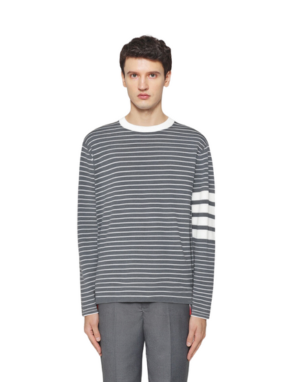 Chunky knit lapel sweater（副本） THOM TREND