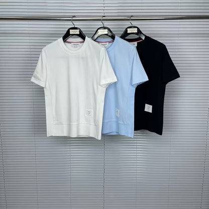 2025SS Short-sleeved solid color THOM TREND