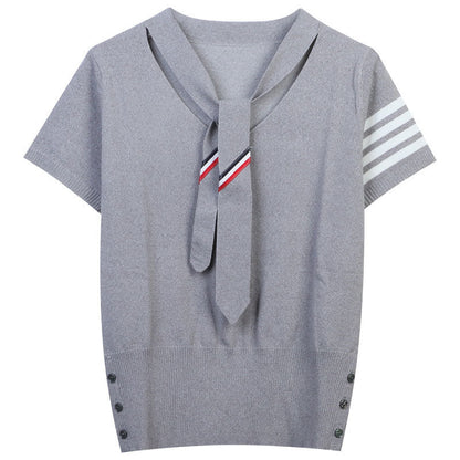 THOM Striped V-neck cardigan（复制） THOM TREND