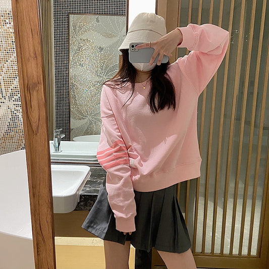 2025SS  Pink sweatshirt THOM TREND