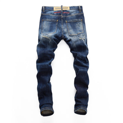 New-DSQ2 Fashion Holes Jeans