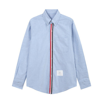 Red, White and Blue Wrap Ribbon Shirt（副本） THOM TREND