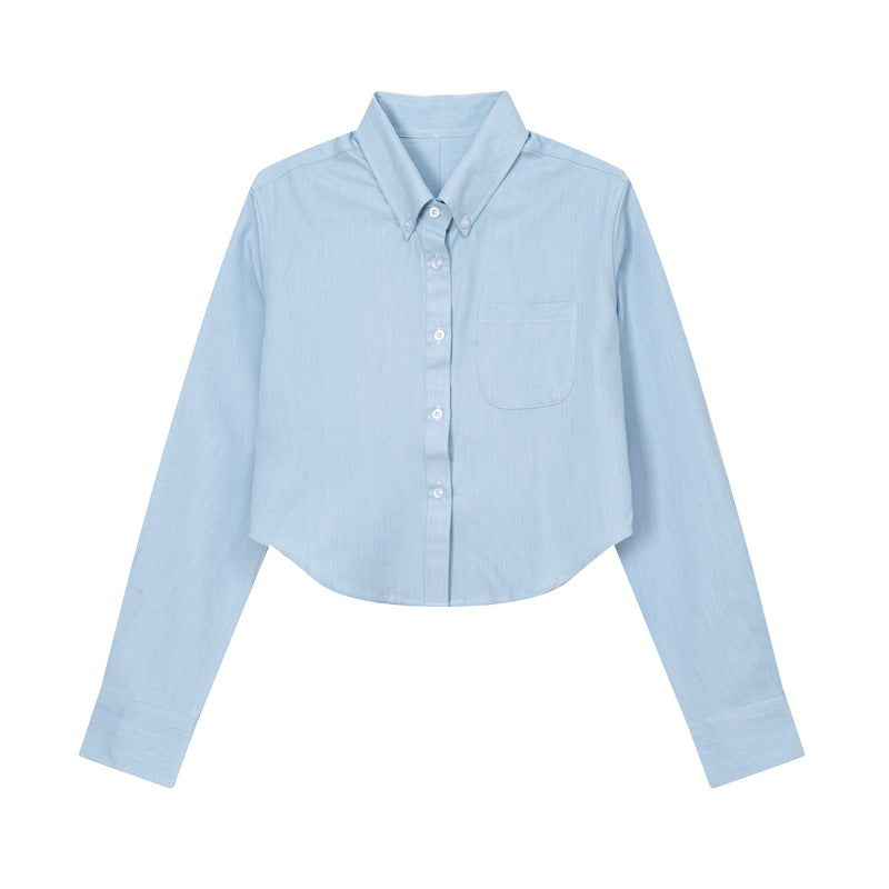 Women's short long-sleeved shirt THOM TREND