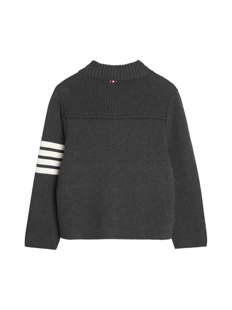 Men's four-bar lapel sweater jacket THOM TREND