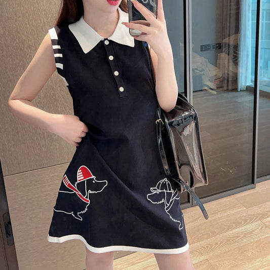 Thom Browne Sleeveless vest dress