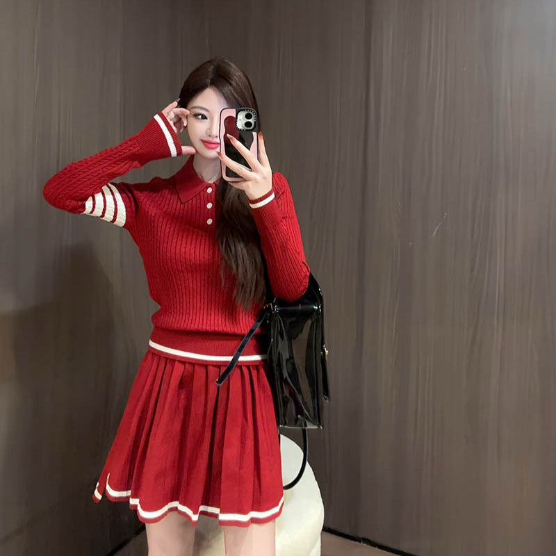 Thom Browne Preppy wool casual knit suit