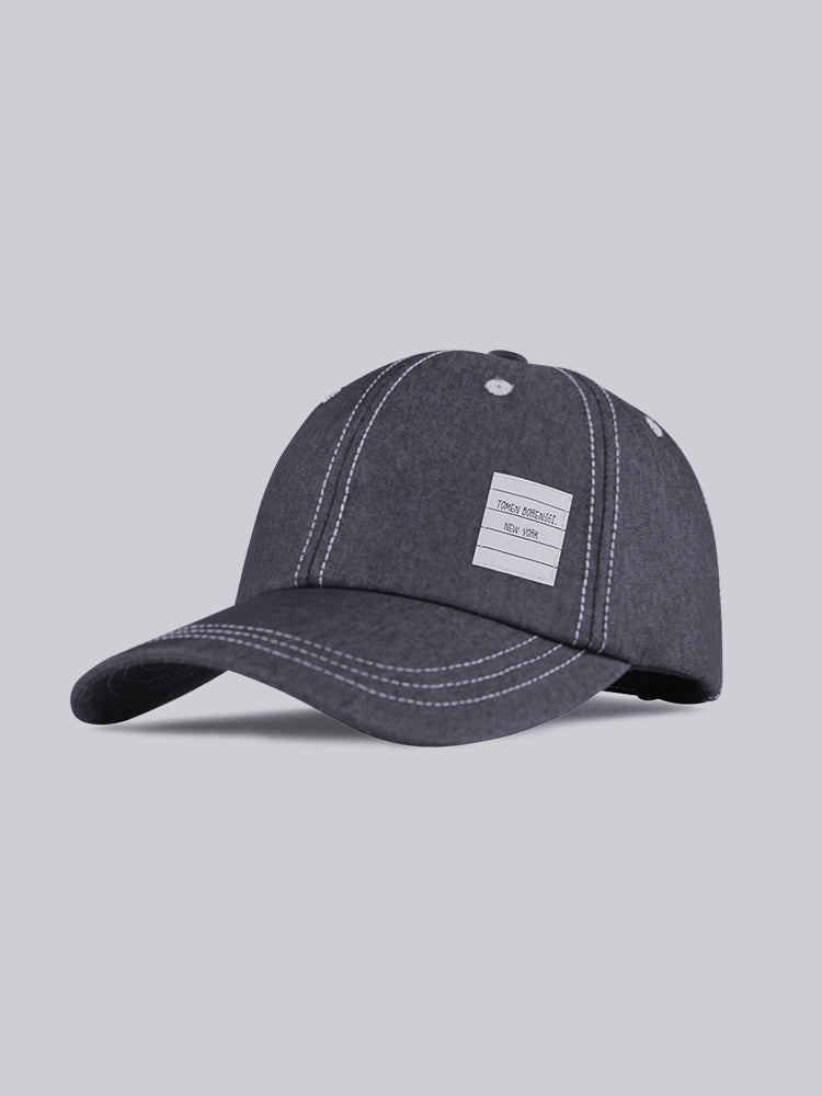 Solid color baseball cap THOM TREND