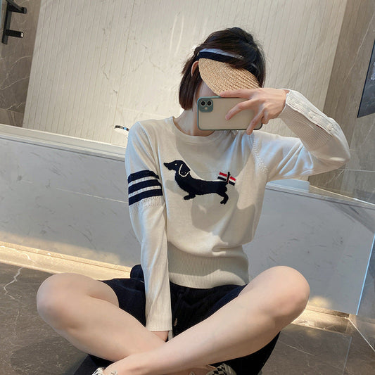 Thom Browne Crew neck sweater