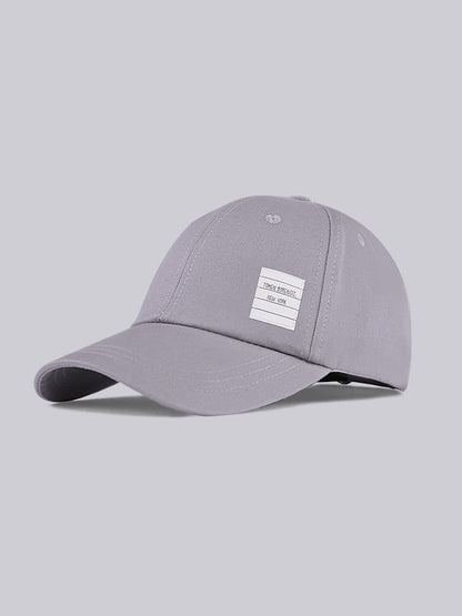 Solid color cap THOM TREND
