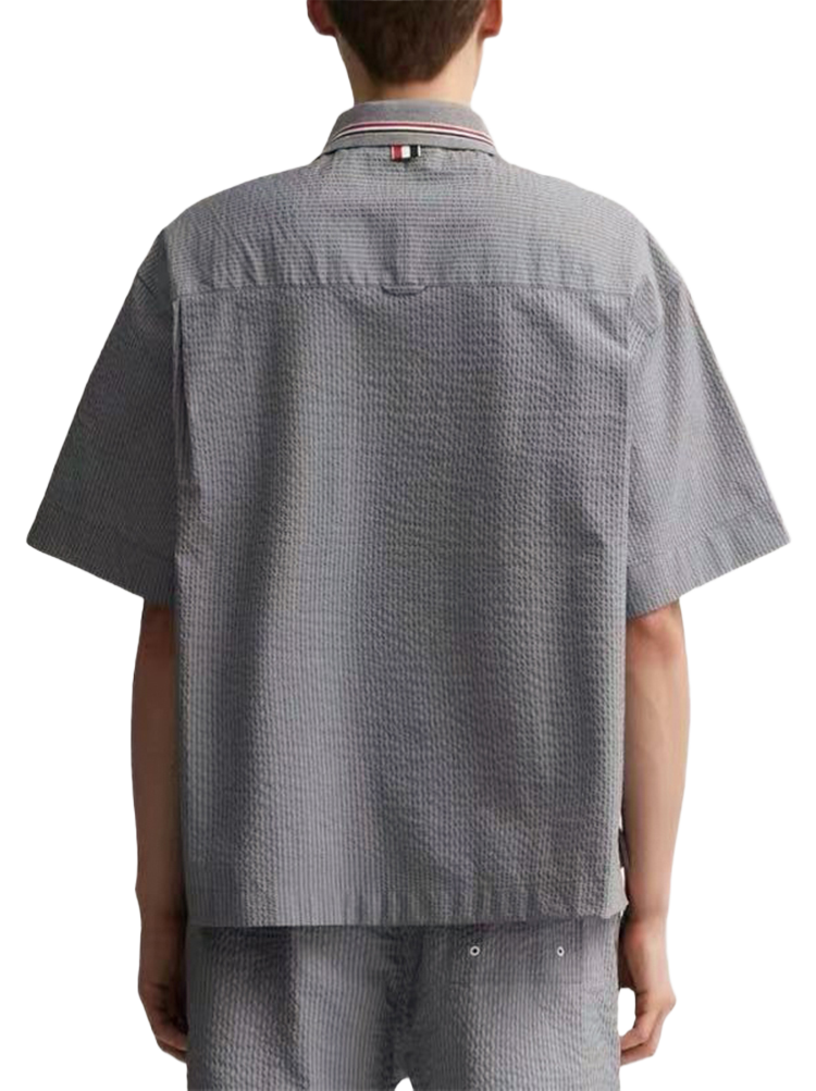 Placket ribbon shirt（副本） THOM TREND