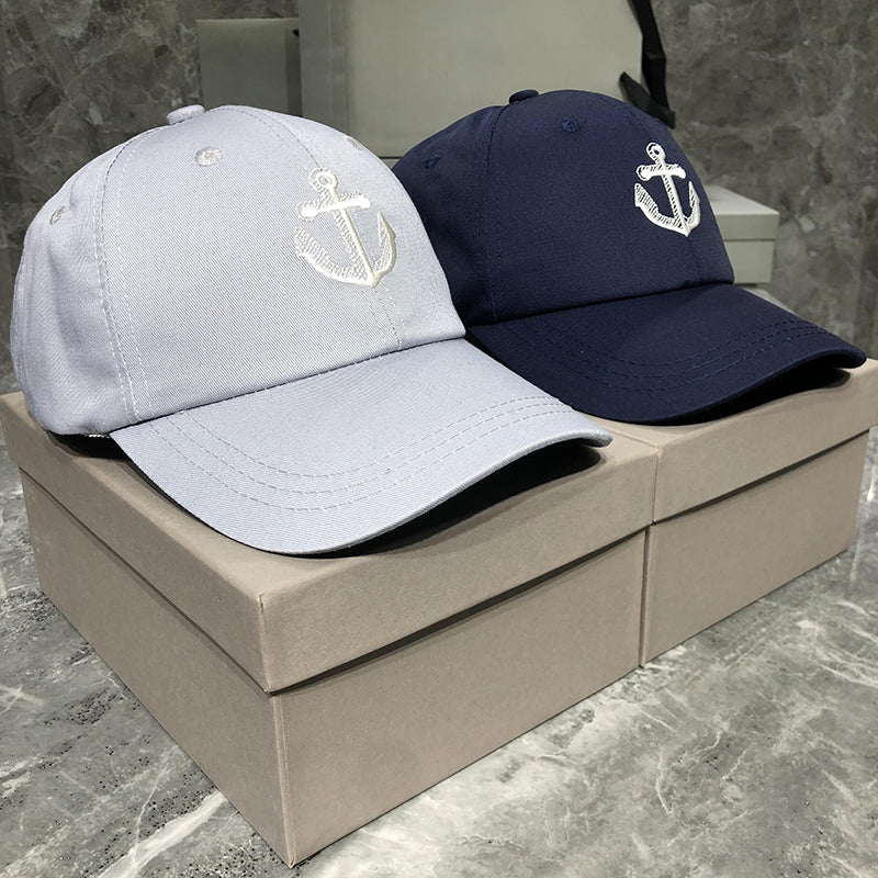 Anchor embroidered baseball cap THOM TREND