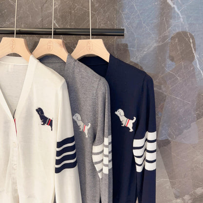 Women's jacquard cardigan sweater（副本） THOM TREND