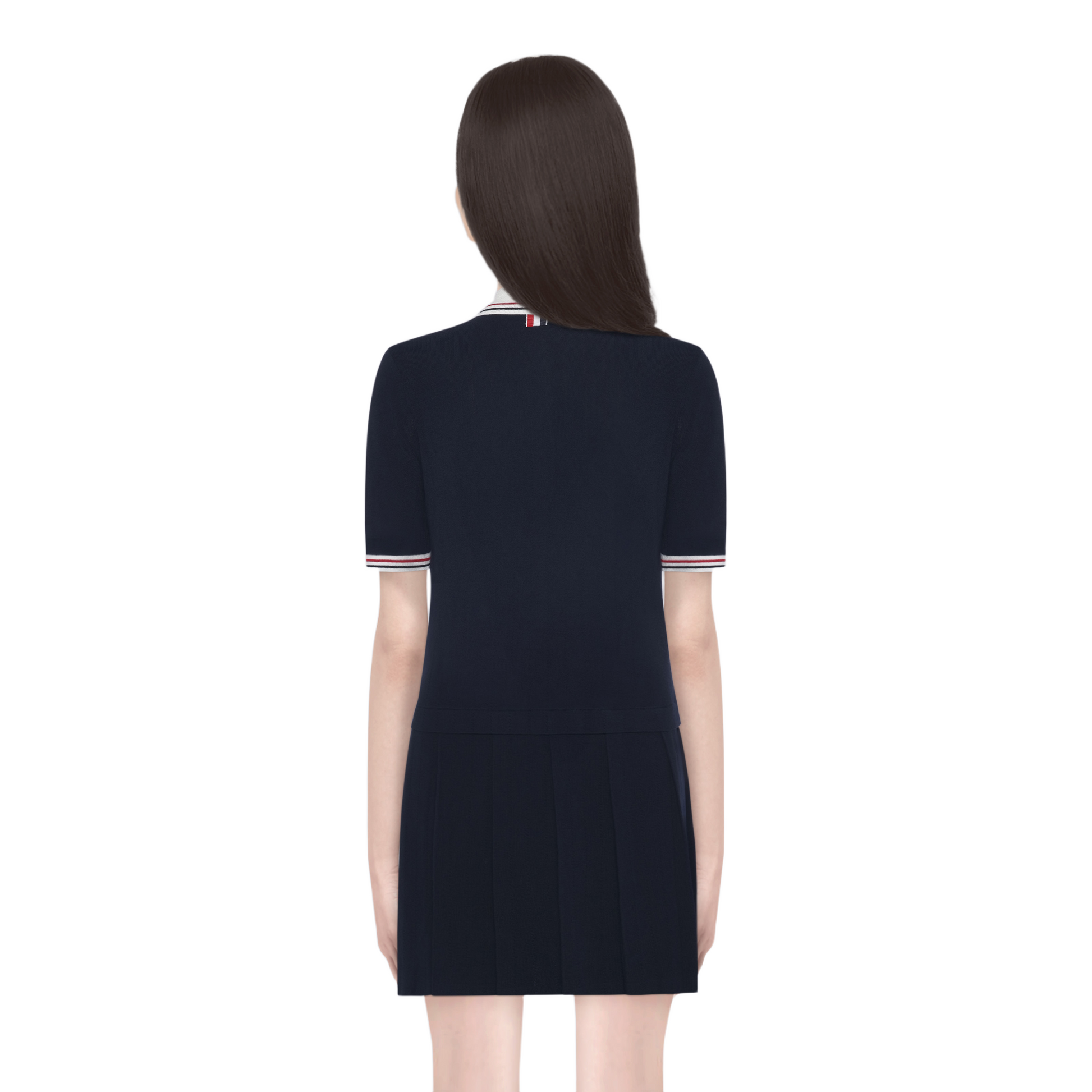 Women's short sleeve knitted dress（副本） THOM TREND