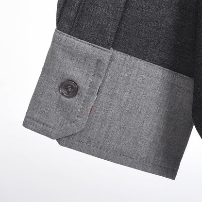 2025SS color-block hooded shirt THOM TREND