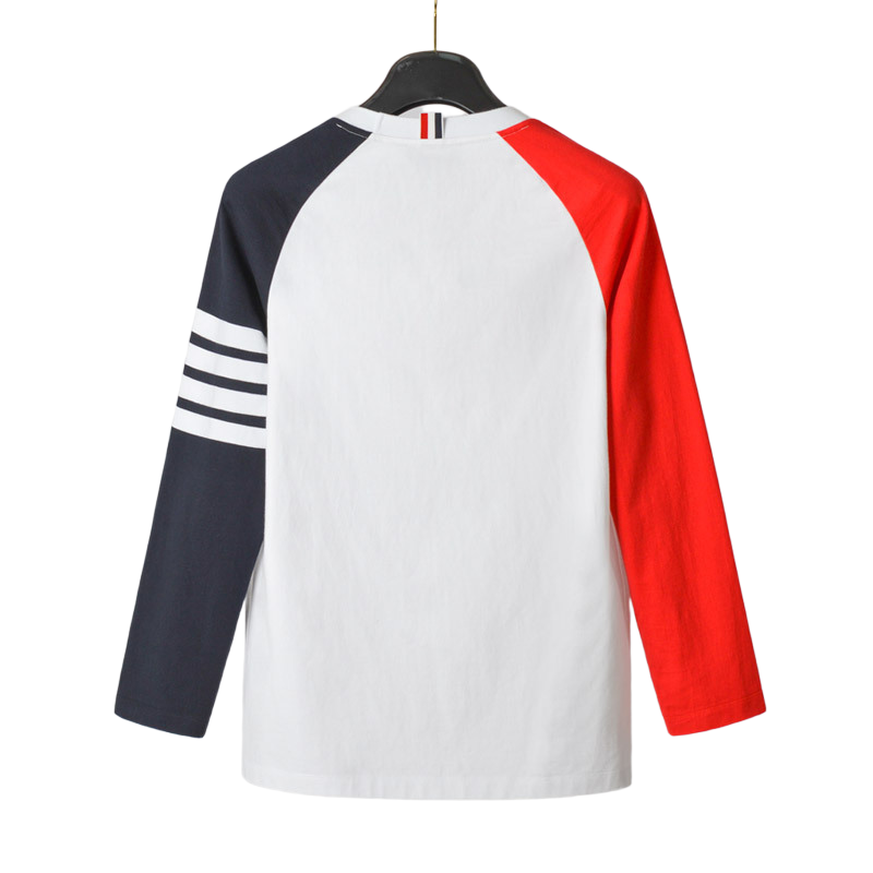 Men's long sleeve lapel T-shirt（副本） THOM TREND
