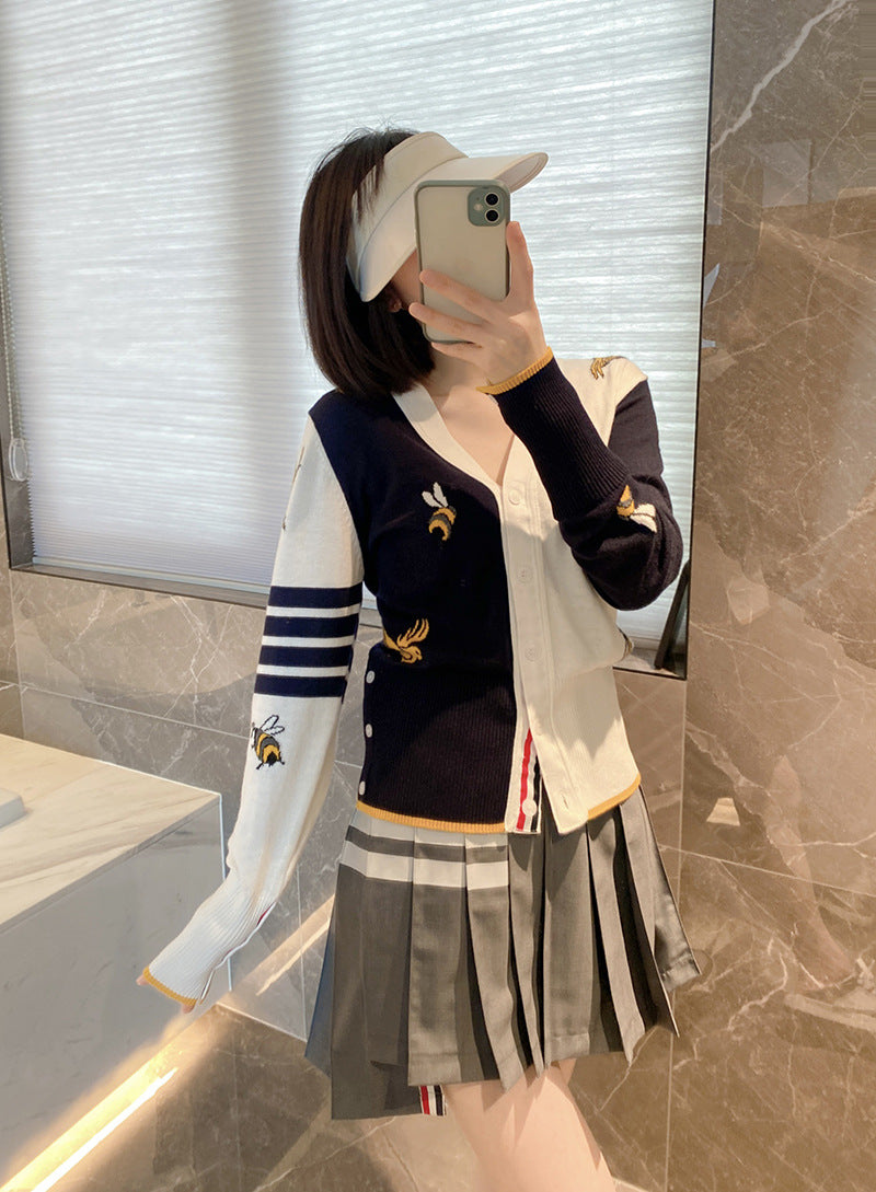 Women's new striped short sleeve（副本） THOM TREND