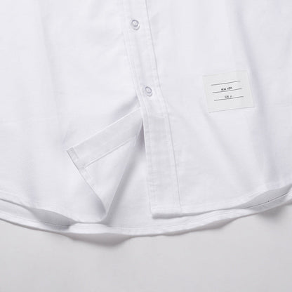 Men's zipper short sleeve shirt（复制） THOM TREND
