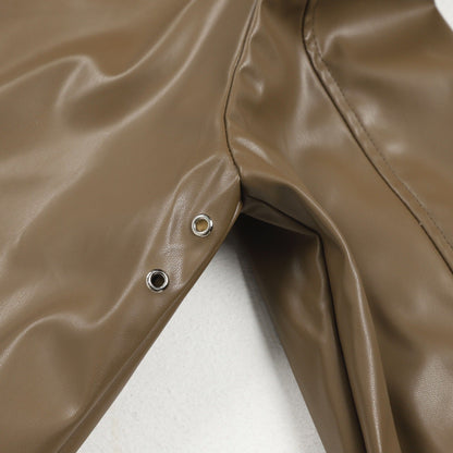 Ralph Lauren Men‘s Leather Jacket Coat